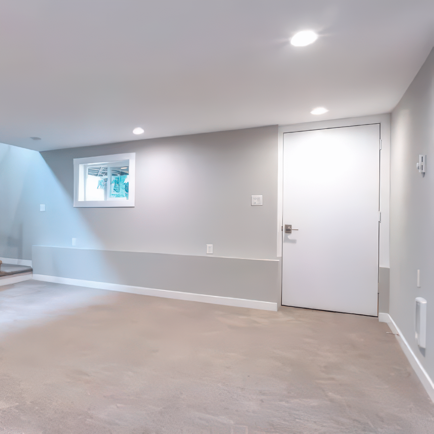 A nice finished basement by Elite Building