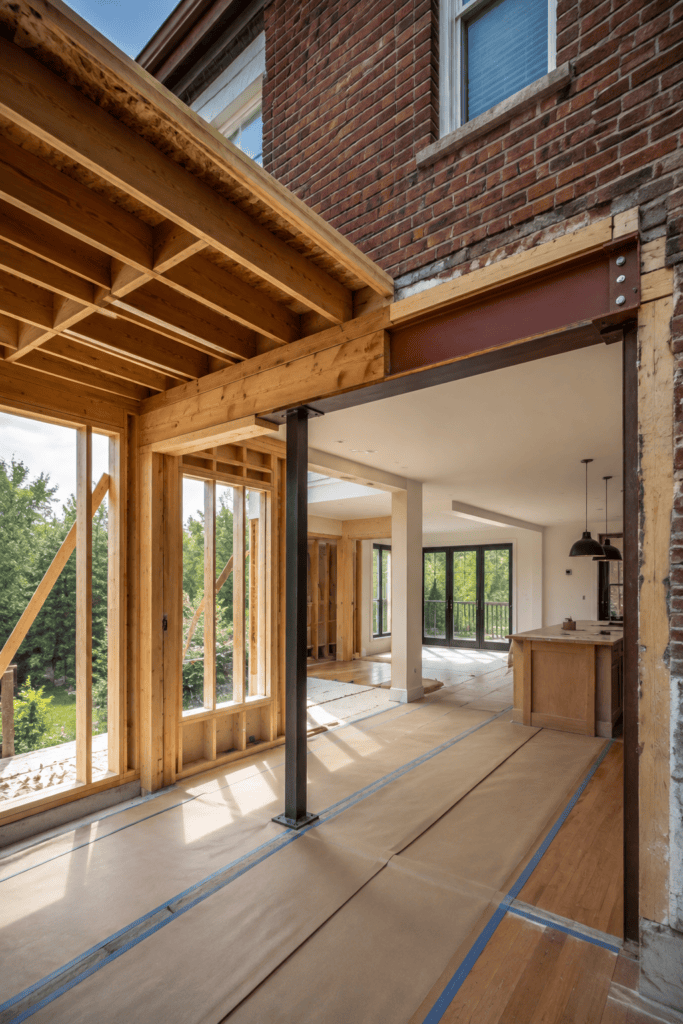 blog-vertical » elitebuilding.ca removing an exterior wall
